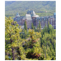 Fairmont Banff Springs Hotel In Banff Canada t-shirts by lifesphere Fairmont Banff Springs Hotel In Banff Canada t-shirts