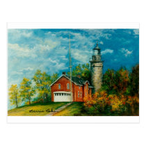 Fairport Lighthouse Musium 1997 postcards