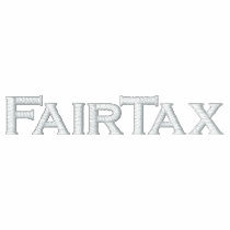 FairTax Fleece Track Jacket embroidered shirts