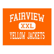 Fairview - Yellow Jackets - High - Fairview Postcards