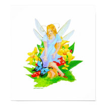 Fairy and Butterflies posters