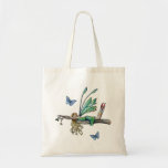 Fairy and Butterfly Budget Tote Bag