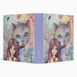 Fairy and Cat Binder by Molly Harrison