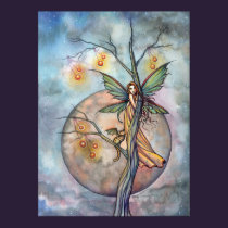 Fairy and Fairy Cat Poster Print by Molly Harrison posters