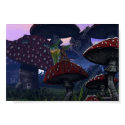 Fairy and Mushrooms posters