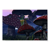 Fairy and Mushrooms posters by DragonCat Fairy and Mushrooms posters
