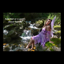 Fairy and stream posters