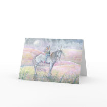 Fairy and Unicorn Card