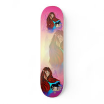 Fairy and Unicorn Skateboard