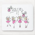 Fairy Angel Ballet mousepads