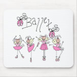 Fairy Angel Ballet mousepads