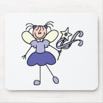 Fairy Angel In Purple Mousepad