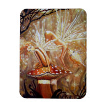 Fairy Art Magnet - Earth Sprites By Susan Rodio magnets