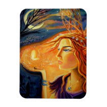 Fairy Art Magnet - Spirit Of The Forest magnets