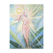Fairy Art postcard - "Crsytal Lights Fairy" by SusanRodio Fairy Art postcard - "Crsytal Lights Fairy"