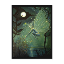 Fairy art postcards - "Crystal Water Sprite"