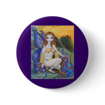 Fairy & Baby Dragons Button