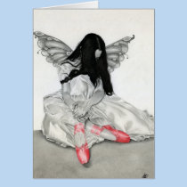 Fairy Ballerina Card cards