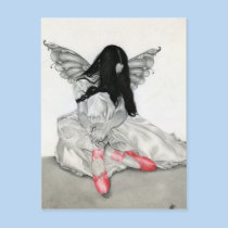 Fairy Ballerina Postcard postcards