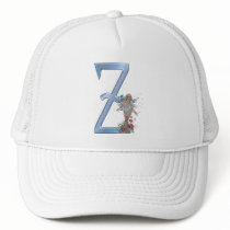 Fairy Blue Monogram Z hats