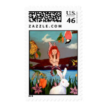 fairy bored stamp