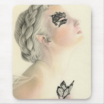 Fairy butterfly mousepad mousepads