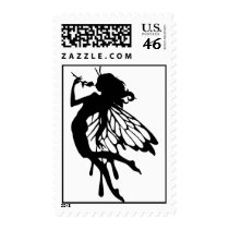 Fairy Butterfly Postage Stamp