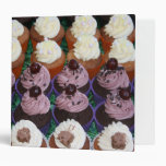Fairy cakes 3 ring binder