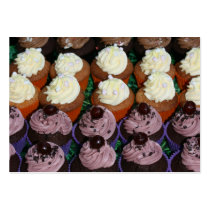 Fairy cakes business card templates