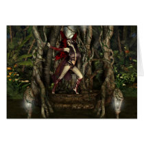 Fairy card sexy in the woods, woodland nymph fey by moonlake Fairy card sexy in the woods, woodland nymph fey