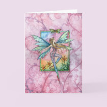 Fairy Card 'Spring Jubilation' by Molly Harrison