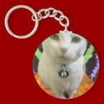 Fairy Cat Round Keychain