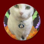Fairy Cat Round Magnet magnets