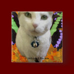 Fairy Cat Square Button buttons