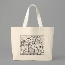 Fairy Cat W Books bags