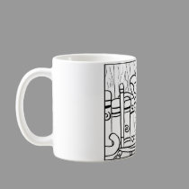 Fairy Cat W Books mugs