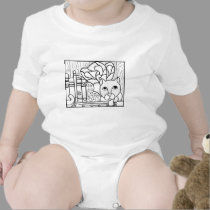 Fairy Cat W Books t-shirts