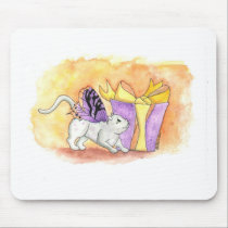 Fairy Cat's Gift mousepads