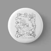 Fairy Cats N Mushroom buttons