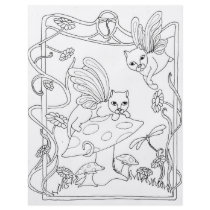 Fairy Cats N Mushroom flyers