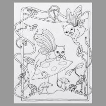 Fairy Cats N Mushroom flyers