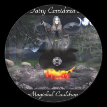 Fairy Cerridwen stickers
