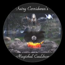 Fairy Cerridwen stickers