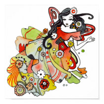 Fairy Children Illustration posters by ShouShou Fairy Children Illustration posters