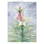Fairy Christmas Tree Card