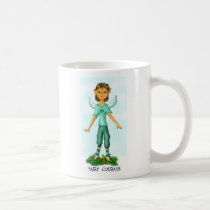 Fairy Courage, Peaceful Warrior Ceramic Mug
