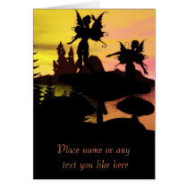 Fairy Dance Card
