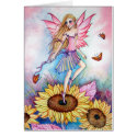 * Fairy * Dance of Sunflower - Blank Card by cckuik * Fairy * Dance of Sunflower - Blank Card