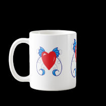 Fairy/Dragon at Heart (No Words) Mug mugs