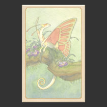 Fairy dragon stationary 2 stationery